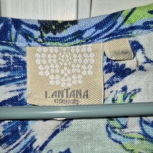 LanTanA Blue & White Floral Dress